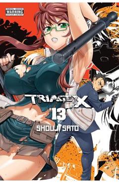 Coperta cărții 'Triage X, Volume 13 - Shouji Sato'