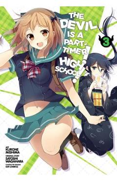 Coperta cărții 'The Devil Is a Part-Timer! High School!, Volume 3 - Satoshi Wagahara'
