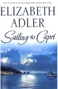 Coperta cărții 'Sailing to Capri - Elizabeth Adler'