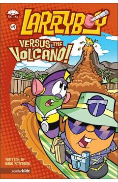 Coperta cărții 'Larryboy, Versus the Volcano: 9 - Doug Peterson'