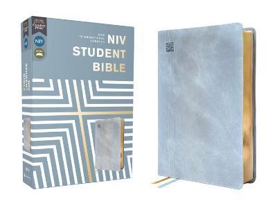 Niv, Student Bible, Leathersoft, Teal, Comfort Print - Philip Yancey
