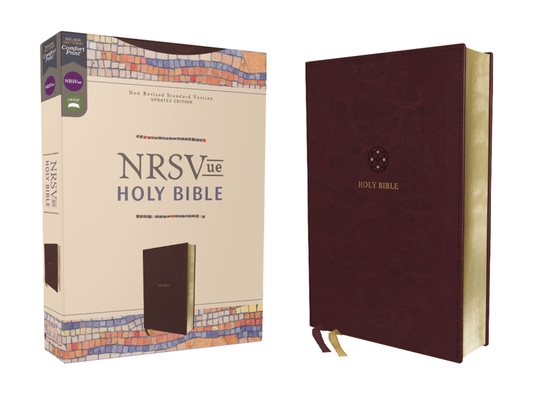 Nrsvue, Holy Bible, Leathersoft, Burgundy, Comfort Print - Zondervan