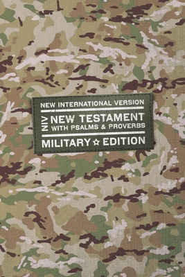 Niv, New Testament with Psalms and Proverbs, Military Edition, Compact, Paperback, Military Camo, Comfort Print - Zondervan