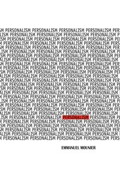 Coperta cărții 'Personalism - Emmanuel Mounier'