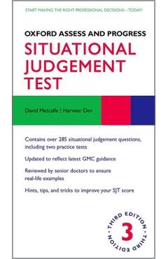 Coperta cărții 'Oxford Assess and Progress: Situational Judgement Test - David Metcalfe'