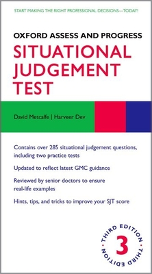 Coperta cărții 'Oxford Assess and Progress: Situational Judgement Test - David Metcalfe'