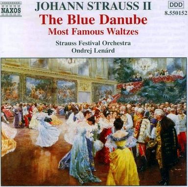 CD Johan Strauss II - The blue Danube, Most famous waltzes