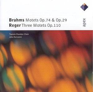 CD Brahms - Motets Op. 74, Op. 29, Reger - Three Motets Op. 110