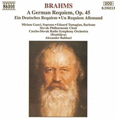 CD Brahms - A German Requiem, op.45 - Alexander Rahbari