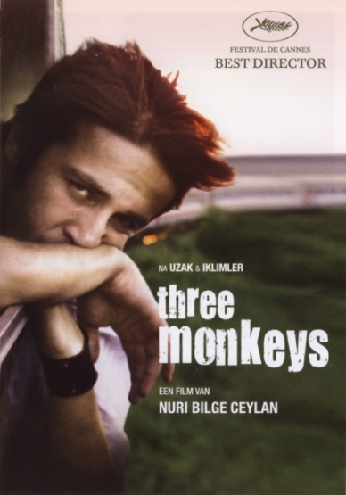 DVD Three monkeys (fara subtitrare in limba romana)