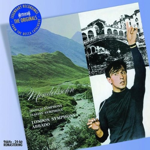 CD Mendelssohn - Symphonies 3 Scottish And 4 Italian - Claudio Abbado