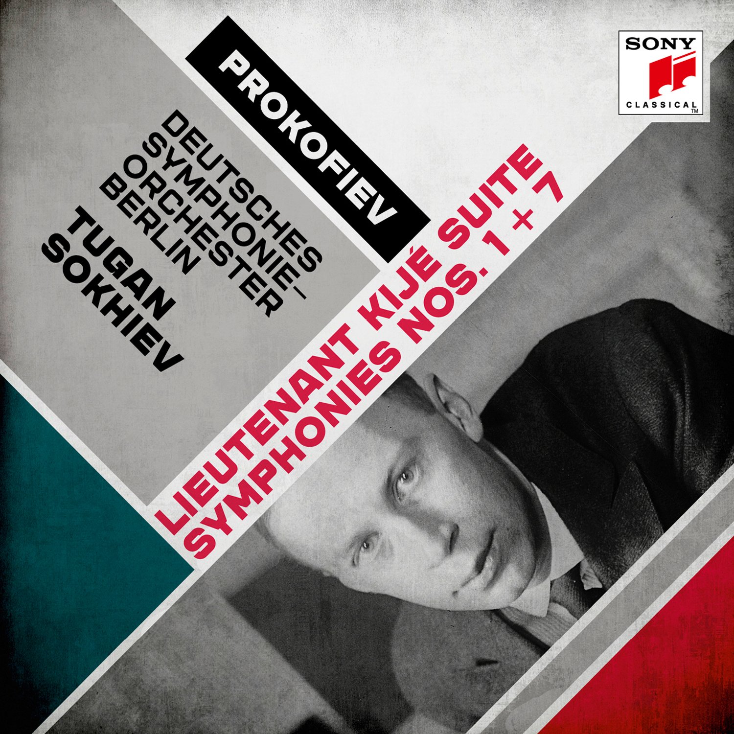 CD Prokofiev - Lieutenant Kije suite, Symphonies 1 + 7