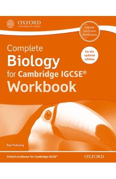 Poza produsului Complete Biology for Cambridge Igcserg Workbook - Ron Pickering