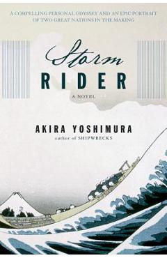 Coperta cărții 'Storm Rider - Akira Yoshimura'