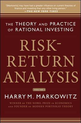 Coperta cărții 'Risk-Return Analysis Volume 3 - Harry Markowitz'