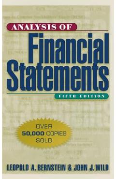Analysis of Financial Statements - Leopold Bernstein 