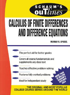 Schaum's Outline of Calculus of Finite Differences and Difference Equations - Murray Spiegel