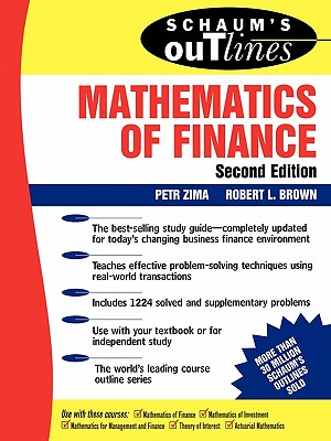 Schaum's Outline of Mathematics of Finance - Petr Zima
