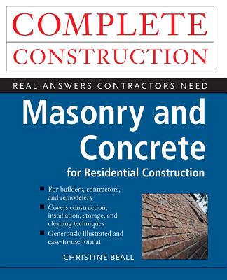 Masonry and Concrete Complete Construction - Christine Beall