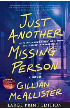 Coperta cărții 'Just Another Missing Person - Gillian Mcallister'
