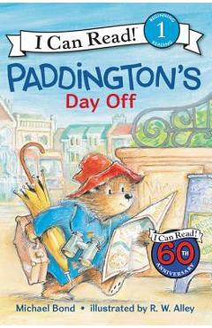 Coperta cărții 'Paddington's Day Off - Michael Bond'