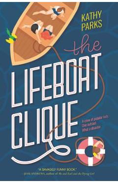 Coperta cărții 'The Lifeboat Clique - Kathy Parks'