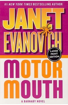 Coperta cărții 'Motor Mouth LP - Janet Evanovich'