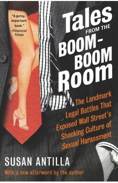 Coperta cărții 'Tales from the Boom-Boom Room - Susan Antilla'