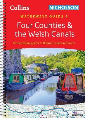 Four Counties and the Welsh Canals: For Everyone with an Interest in Britain's Canals and Rivers - Nicholson Waterways Guides