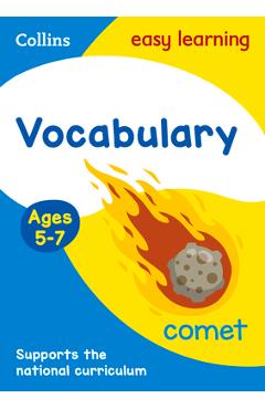 Poza produsului Collins Easy Learning Ks1 - Vocabulary Activity Book Ages 5-7 - Collins Easy Learning