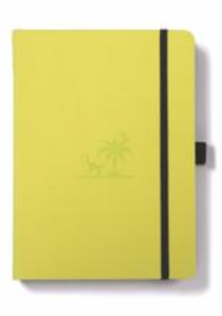 Dingbats* Earth A5+ Lime Yasuni Notebook - Dotted - 