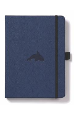 Coperta cărții 'Dingbats* Wildlife A5 Blue Whale Notebook - Squared -'