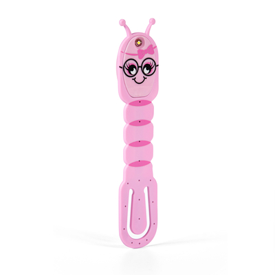 Flexilight Pals Bookworm Pink [With Battery] - Thinking Gifts