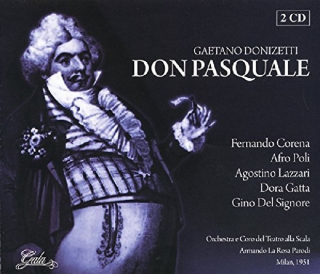 2CD Donizetti - Don Pasquale - Fernando Corena, Afro Poli, Agostino Lazzari, Dora Gatta
