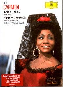 DVD Bizet - Carmen - Bumbry, Vickers, Freni, Diaz - Herbert Von Karajan