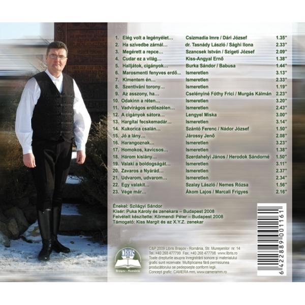 Cd Szilagyi Sandor - Harangoznak A Mi Kis Falunkban...