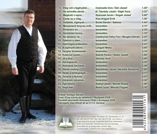 Cd Szilagyi Sandor - Harangoznak A Mi Kis Falunkban...
