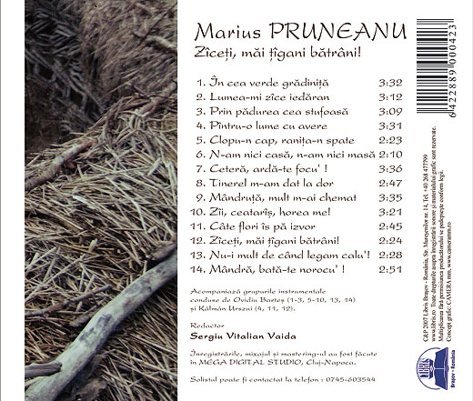CD Marius Pruneanu - Ziceti, mai tigani batrani!