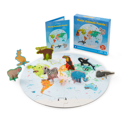 Little Passports: World Animals Puzzle - Not Applicable
