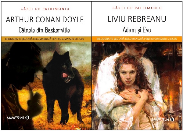 Pachet 4: Cainele din Baskerville + Adam si Eva - Arthur Conan Doyle, Liviu Rebreanu