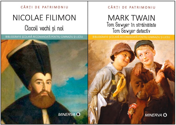 Pachet 5: Tom Sawyer in strainatate + Ciocoii vechi si noi - Mark Twain, Nicolae Filimon