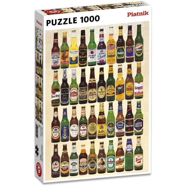 Puzzle 1000. Sticle de bere