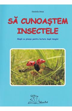 Coperta cărții Sa cunoastem insectele. Mapa cu planse pentru lectura dupa imagini - Daniela Dosa