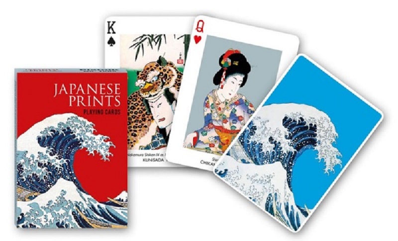 Japanese Prints. Carti de joc