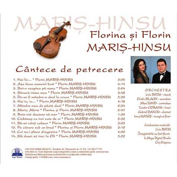 CD Florina si Florin Maris-Hinsu - Cantece de petrecere