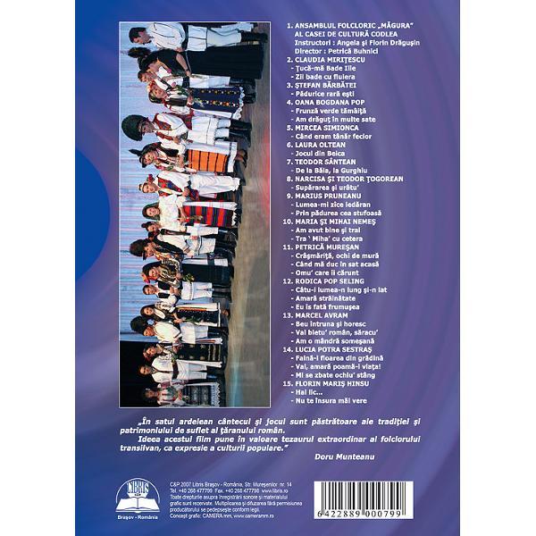 DVD Cantece si jocuri din Ardeal