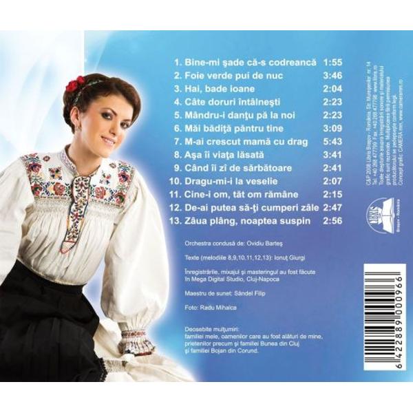 Cd Lavinia Goste - Bine-Mi Sade Ca-S Codreanca