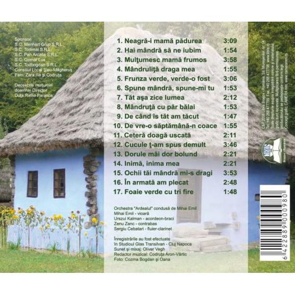 Cd Radu Arcalean - Multumesc Mama Frumos
