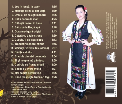 Cd Mihaela Pop - Am Un Dor Ca Un Izvor
