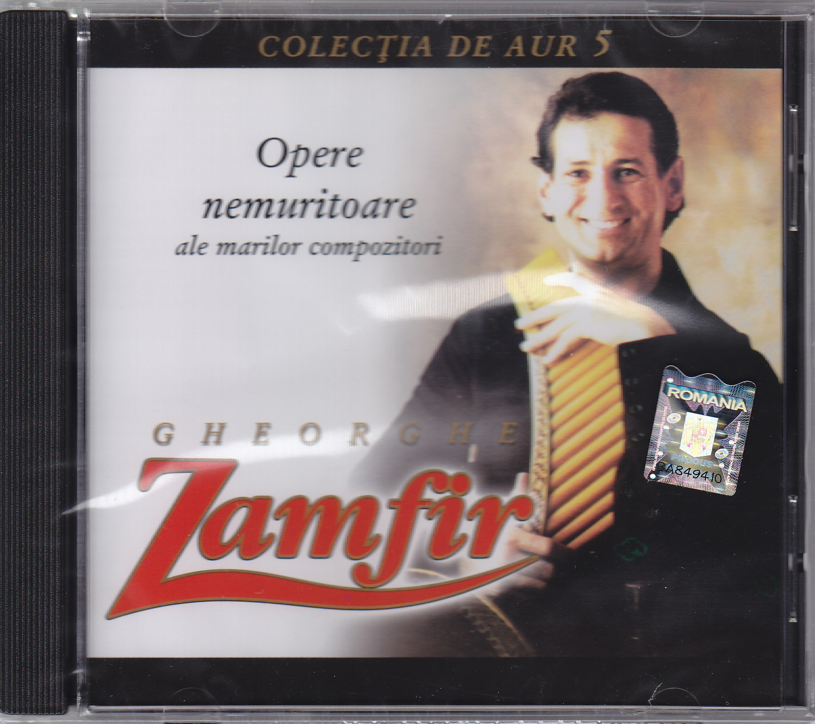 Cd Gheorghe Zamfir - Opere Nemuritoare Ale Marilor Compozitori